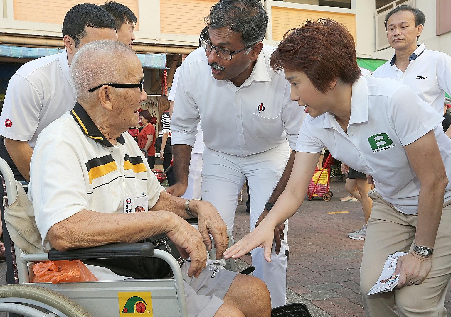 Since the announcement of his candidacy on March 21 for the Bukit Batok by-election, Mr Murali of the People's Action Party has been re-acquainting himself with residents.