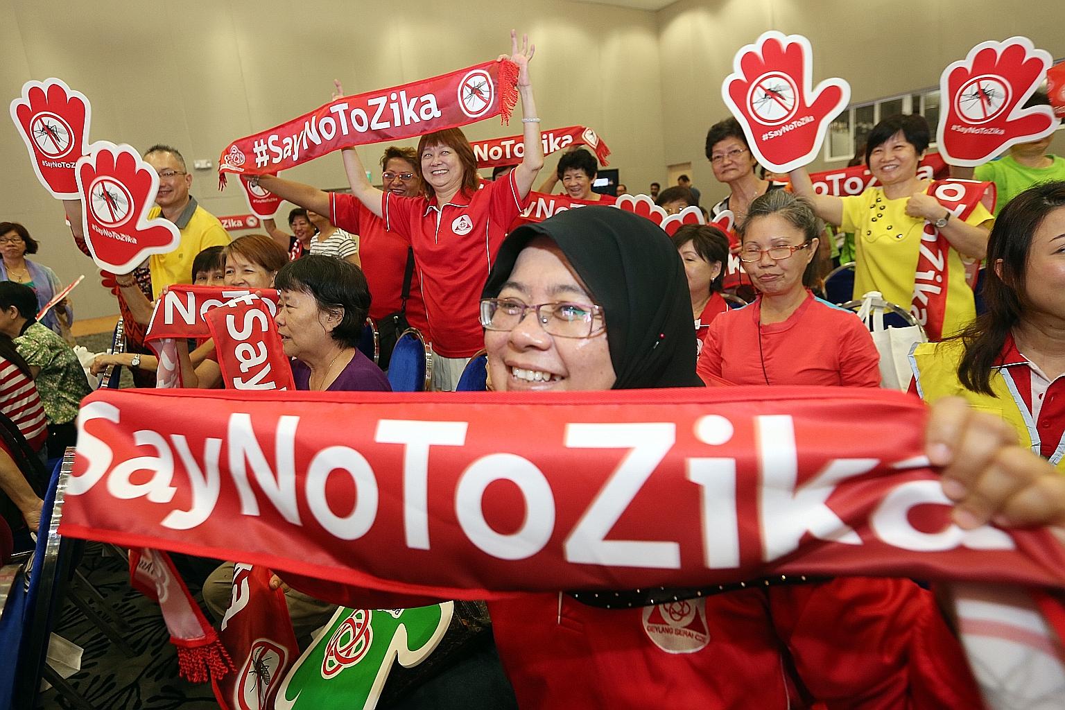 Yesterday's seminar at ITE College Central is the first time that the PA has held an event to teach Singaporeans about the Zika virus.