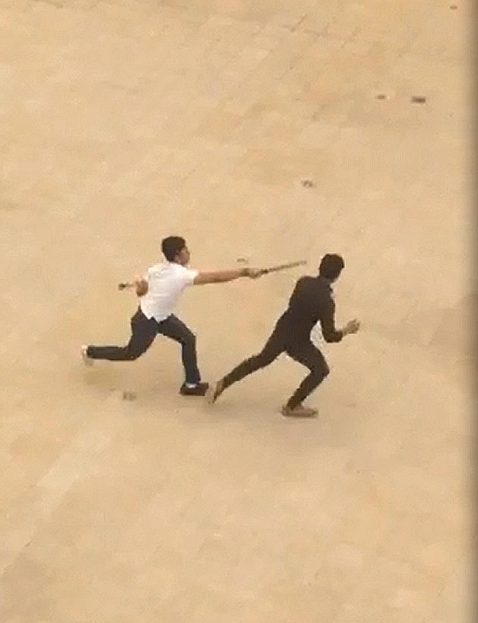 Muhammad Zuhairie slashed another teenager at the ITE College West campus last year. He was originally given 18 months' jail and six strokes of the cane but, after an appeal, he will now be sent for reformative training, a strict regime of between 18