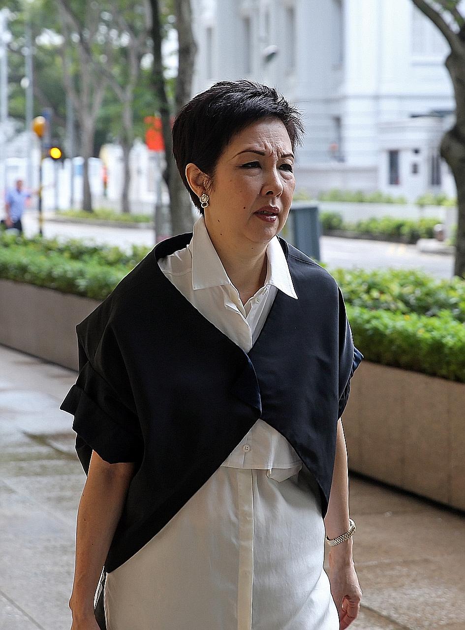 Mrs Tan-Leo had allowed the transfer of cash and assets amounting to $2.05 million from her lifestyle concept store Living the Link - in the two years leading up to its voluntary winding up in May 2010 - to two other companies in her stable.