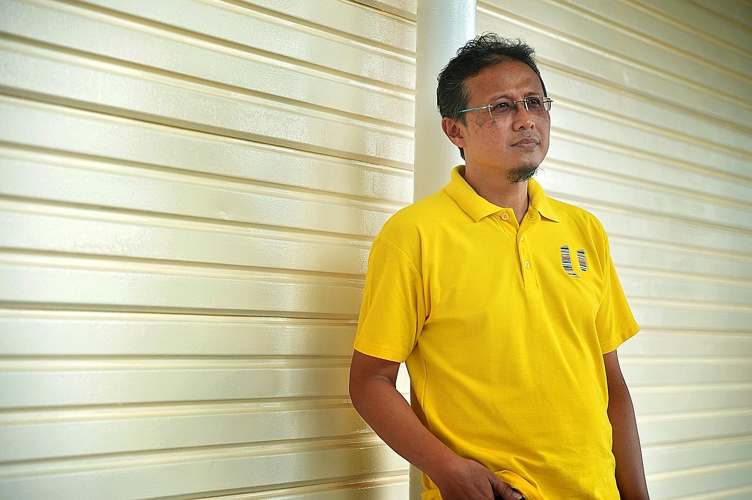 Mr Effendy is considering workplace safety courses and has also signed up to take a taxi driver vocational licence course.