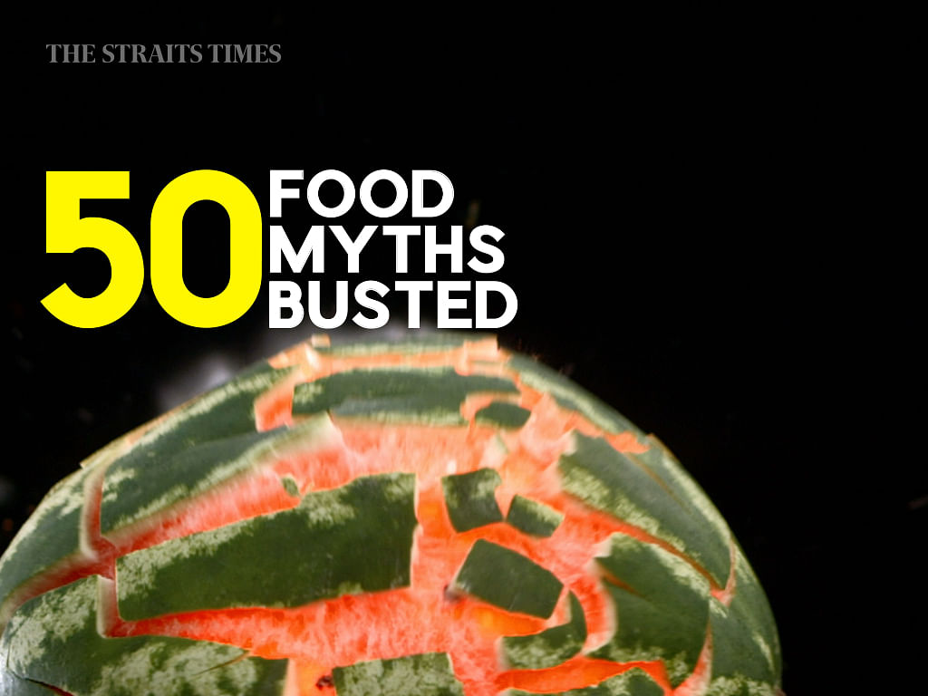In 50 Food Myths Busted, experts address common misconceptions and beliefs about food.
