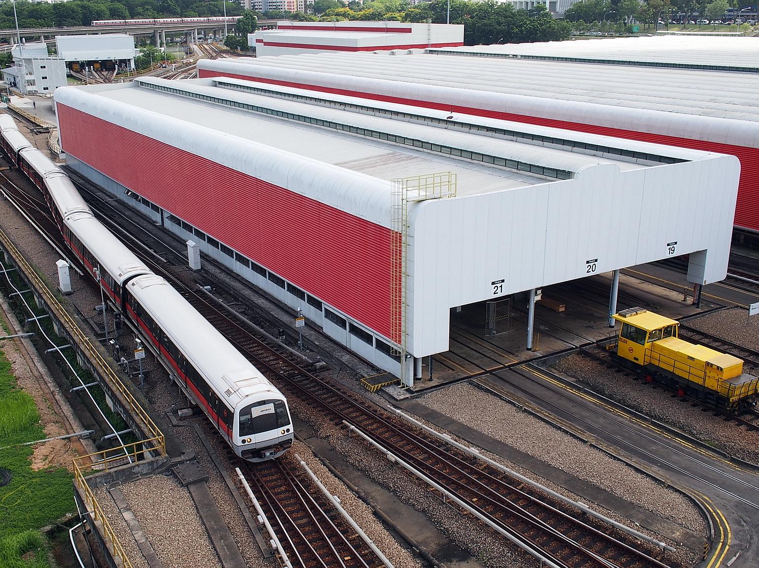 SMRT has partnered with local firm Sunseap to install a solar photovoltaic system at Bishan Depot. It is expected to meet the depot's lighting and air-conditioning needs, though train movements will not use solar power.