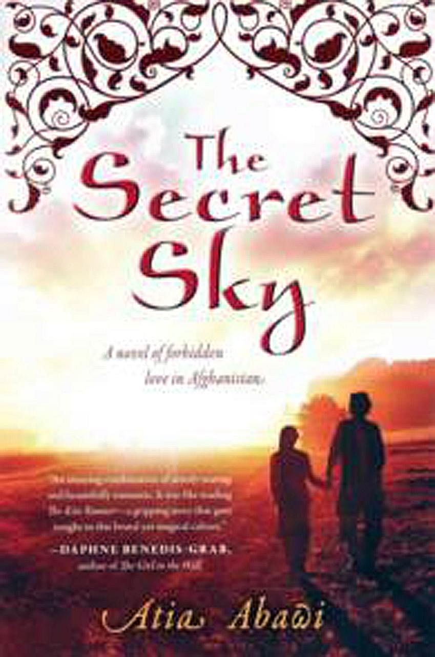 Atia Abawi (top), daughter of Afghan refugees, draws on the things she lived through for her novel, The Secret Sky (above).