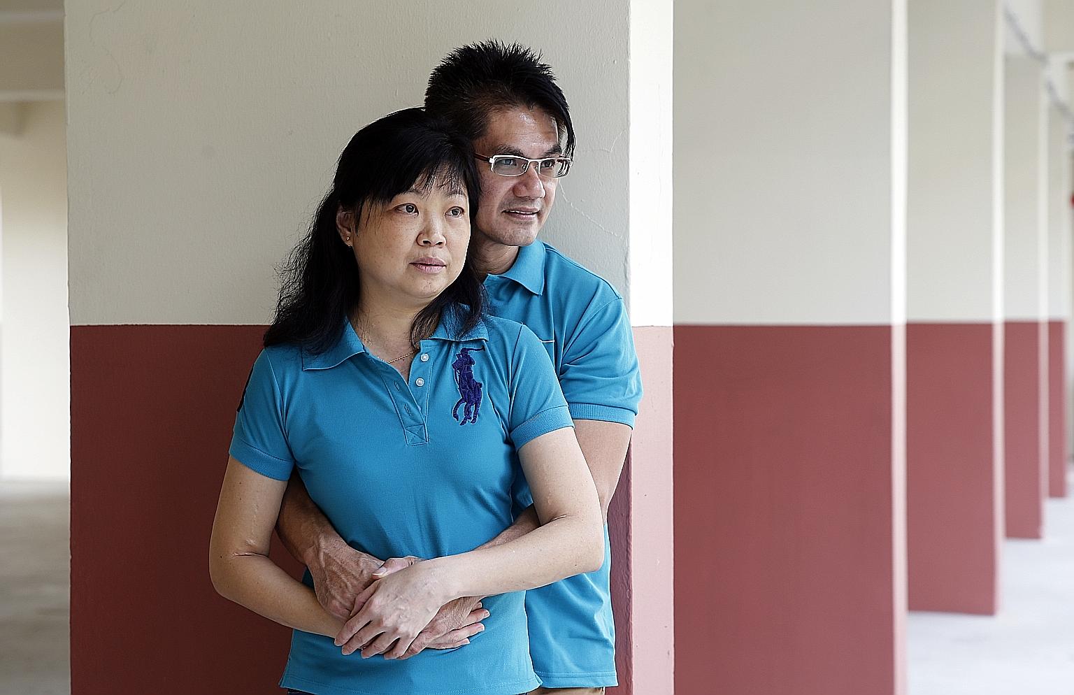 Mr Ng, a taxi driver, and Ms Chua, a part-time cashier, have applied for a flat and plan to marry in the next two years.