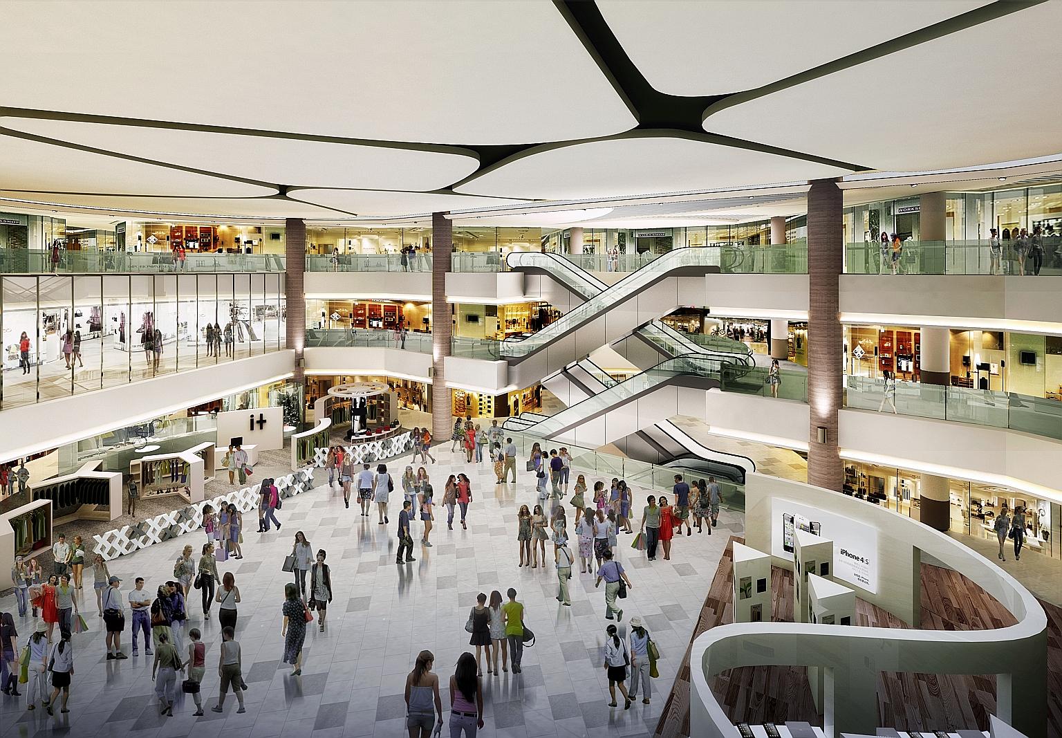 Compass One will have a larger public library, over 50 new retailers and a children's playground after the revamp. M&G Real Estate has also revealed that about 30 per cent of the space would be for food and beverage, up from 20 per cent previously.