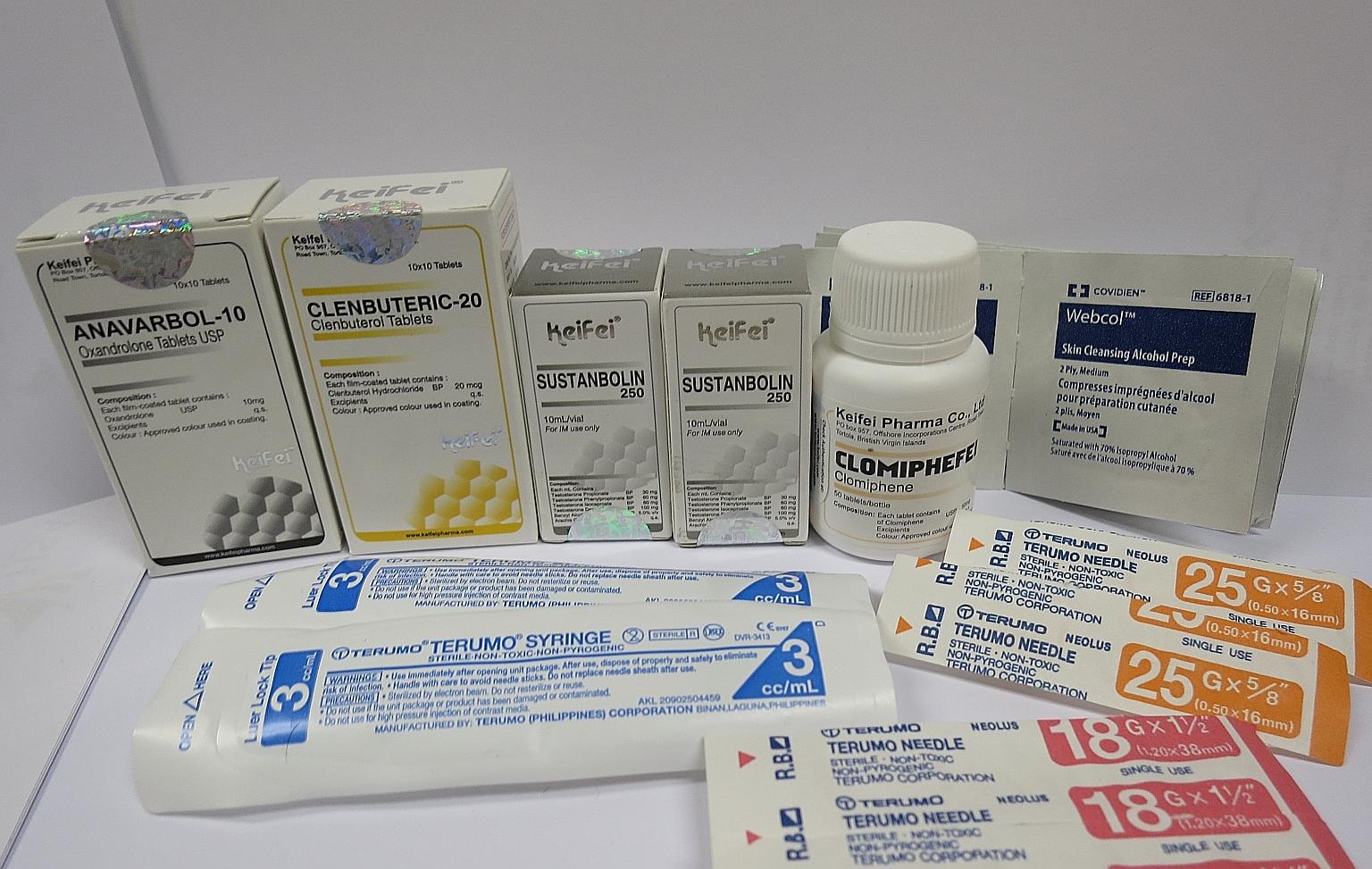 The HSA seized more than 25,000 units of illegal health products during Operation Pangea, a 10-day crackdown led by Interpol. Among the products seized were steroids and sleeping pills.