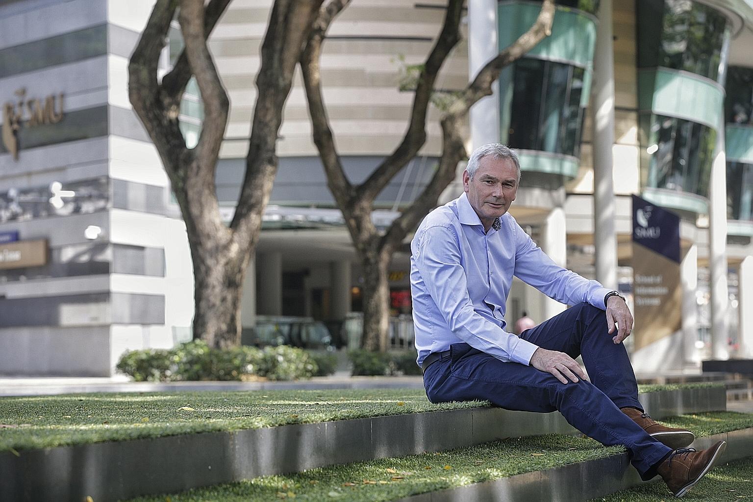 Prof Brown says companies now cast a wider net for the cheapest workers with the skills they need, turning the contest for graduate- level jobs into a "global auction".