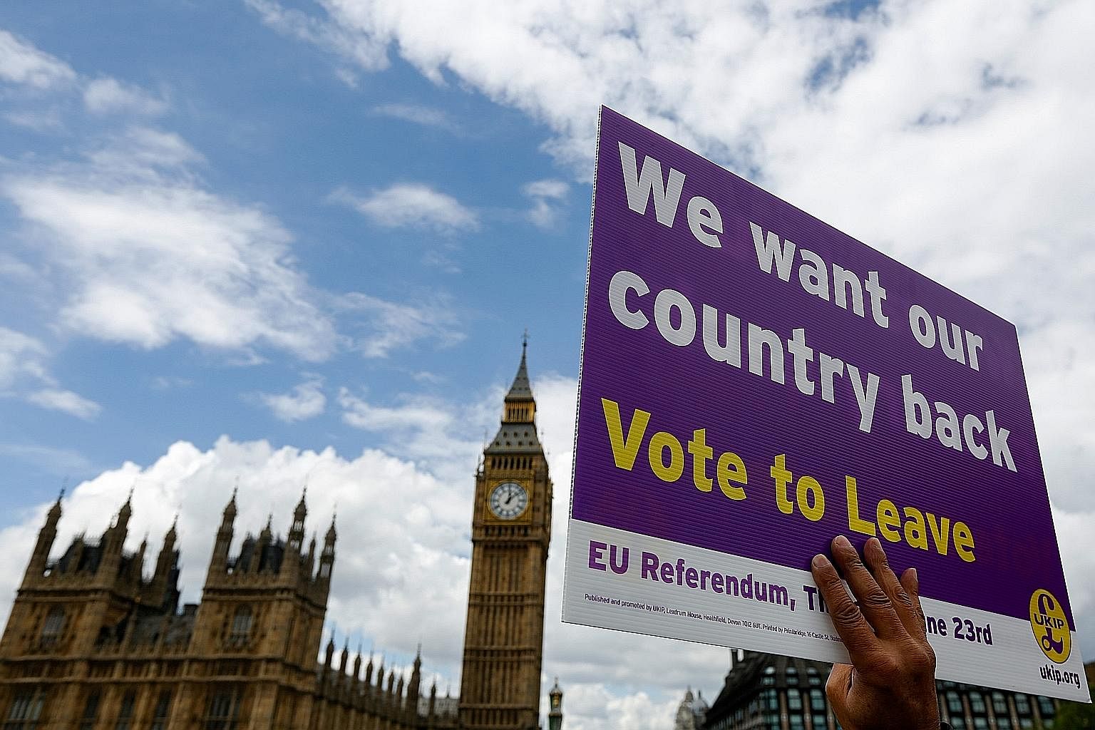 Pro-Brexit supporters say leaving the EU would give Britain control over its laws, especially in immigration. However, on the economic front, the country may be subject to unfavourable deals from the much larger European bloc and the US.
