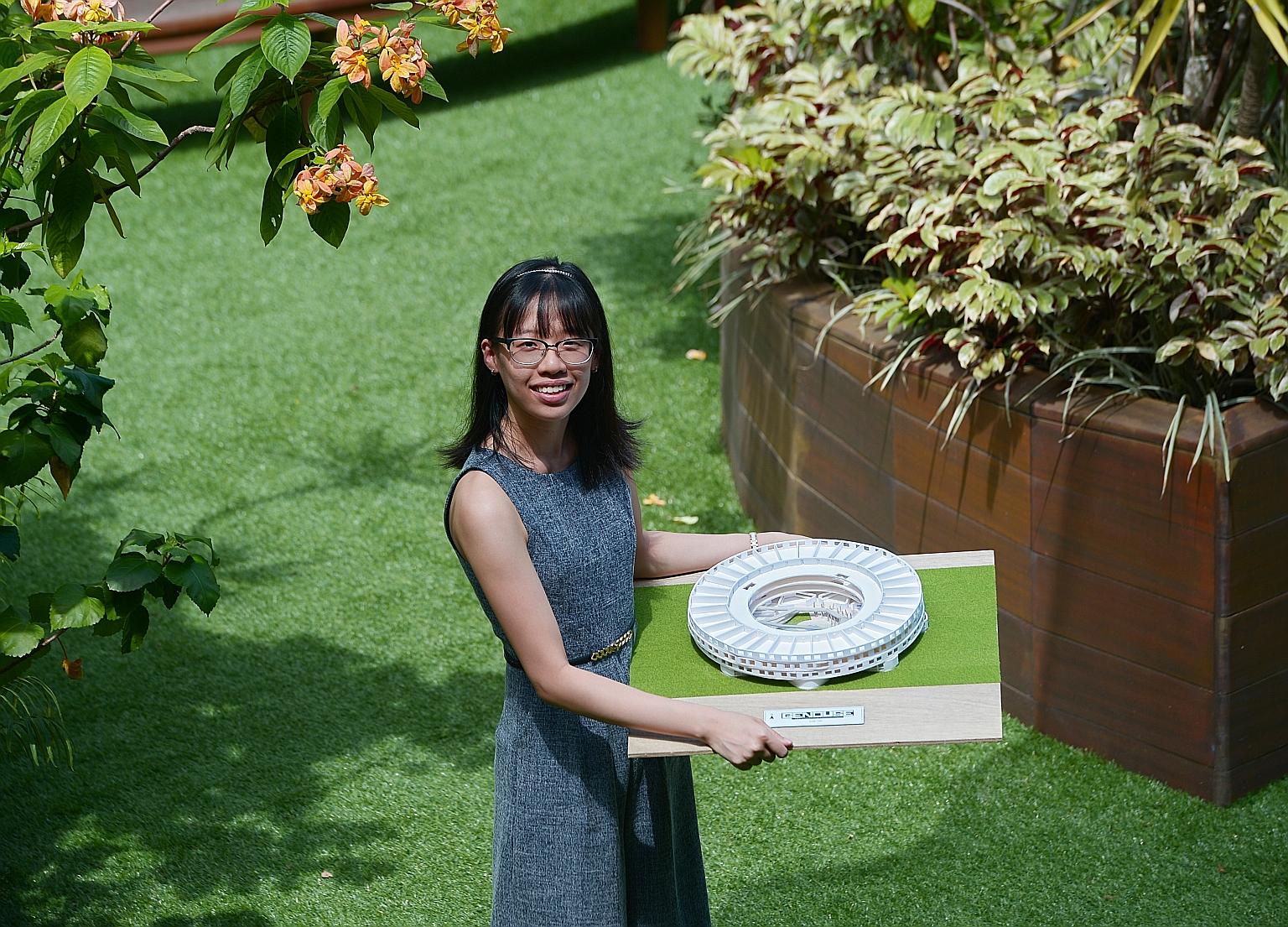 Ms Chia's O-level results would not have got her into Nanyang Poly if not for the direct admissions route. She went on to graduate with a GPA of 3.82 and earned a place in the National University of Singapore.
