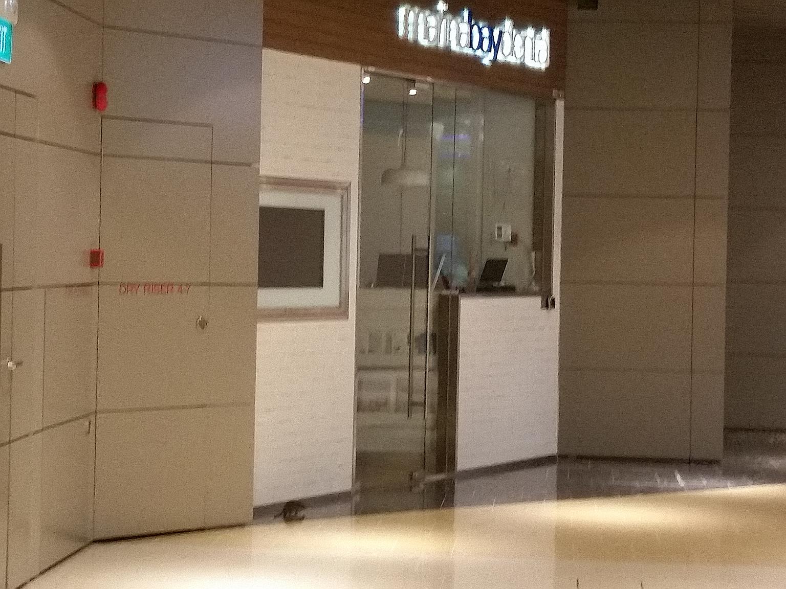 There has been more than one rat sighting at Marina Bay Link Mall. NEA found dried rat droppings in the false ceilings of a restaurant and common area of the mall during an inspection last Wednesday.