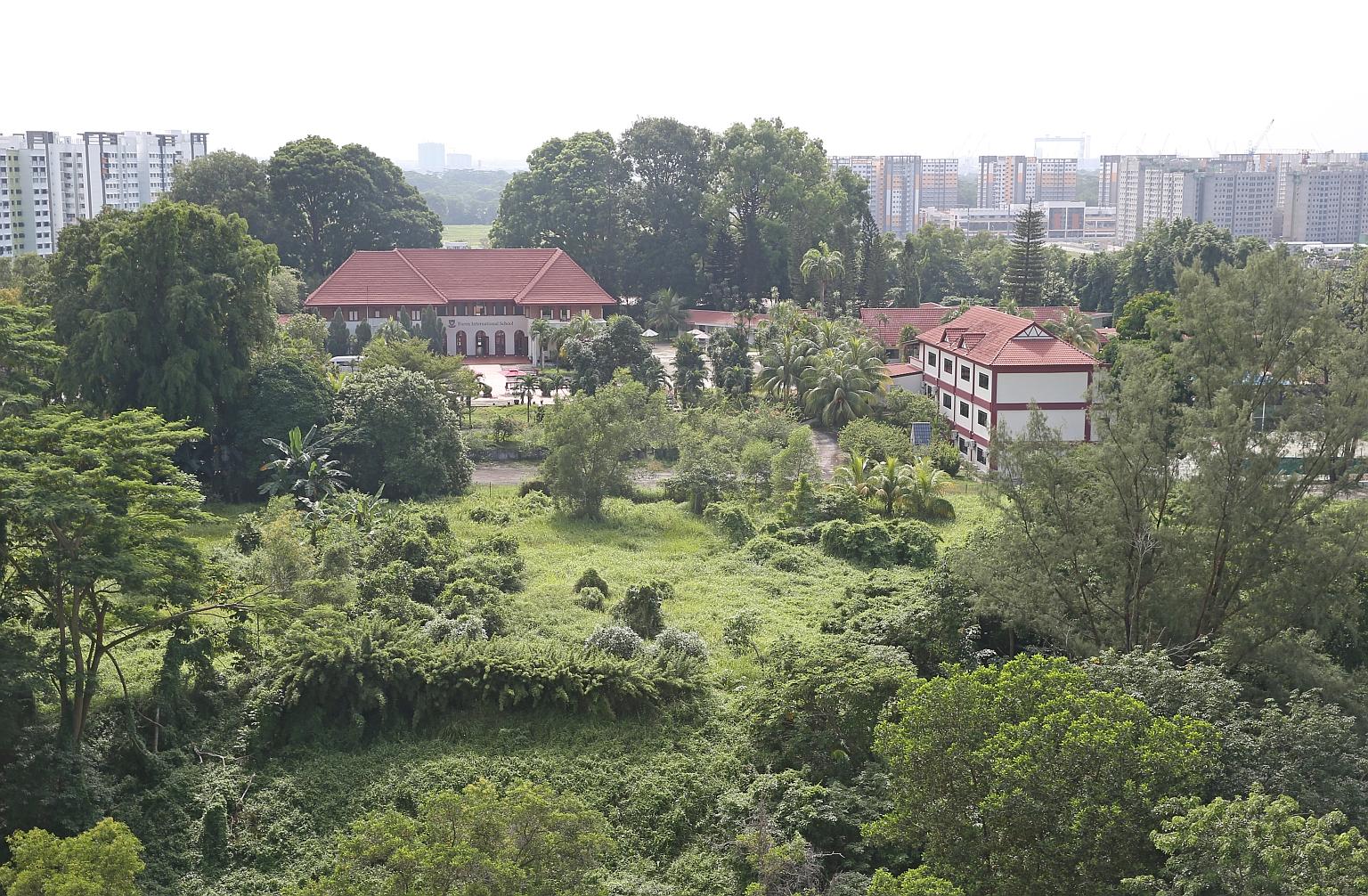 The Admiralty House (left) - now occupied by Furen International School - has been gazetted as a national monument. It was built by the British in 1939.