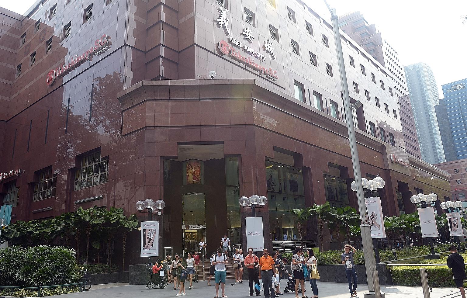 The retail sector produced a customer satisfaction score of 71.7 out of 100, up from 70 last year. Among department stores, DFS, Takashimaya (right) and John Little claimed the top spots.