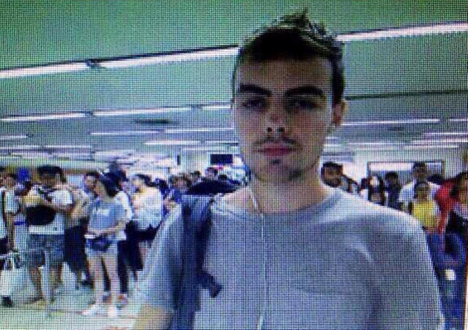 Roach, 26, in a picture taken at Bangkok airport, and released by Thai police yesterday.