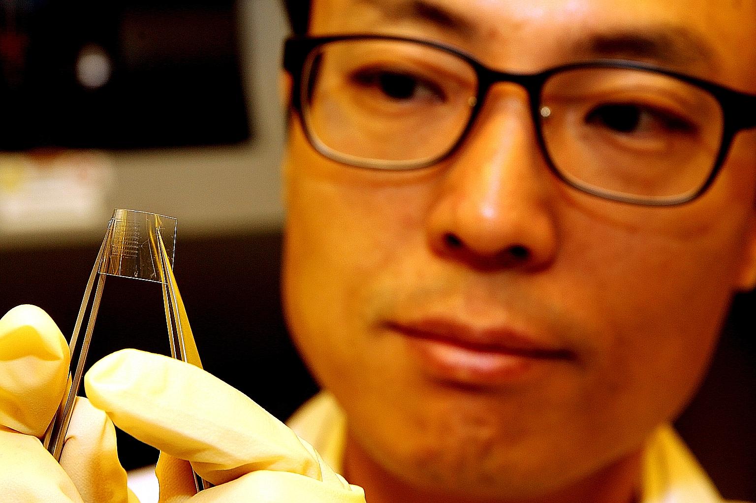 The discovery by Associate Professor Yang and his team takes the technology a step closer to fully flexible electronic devices, which can be applied to car and healthcare electronics, industrial management and military systems.