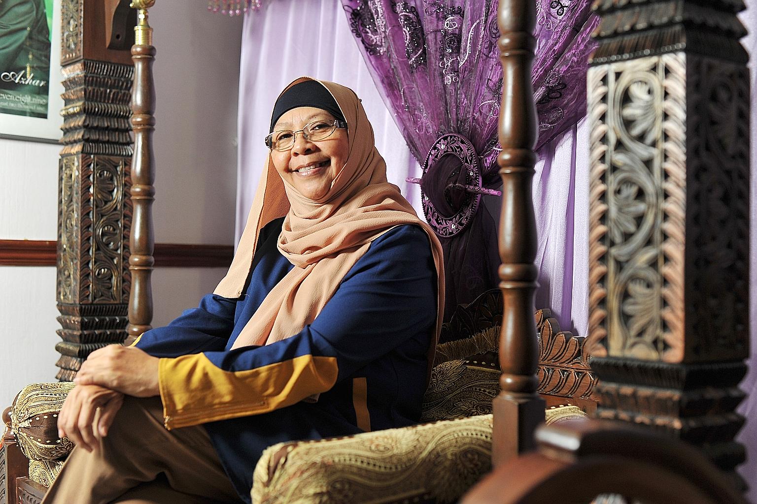 Madam Salamah, 55, a mosque manager and mother of four children, suffers from chronic conditions but plans to still be working when she is 65 if her health permits. "I would rather keep my CPF money in reserve first and get more later, in case I need