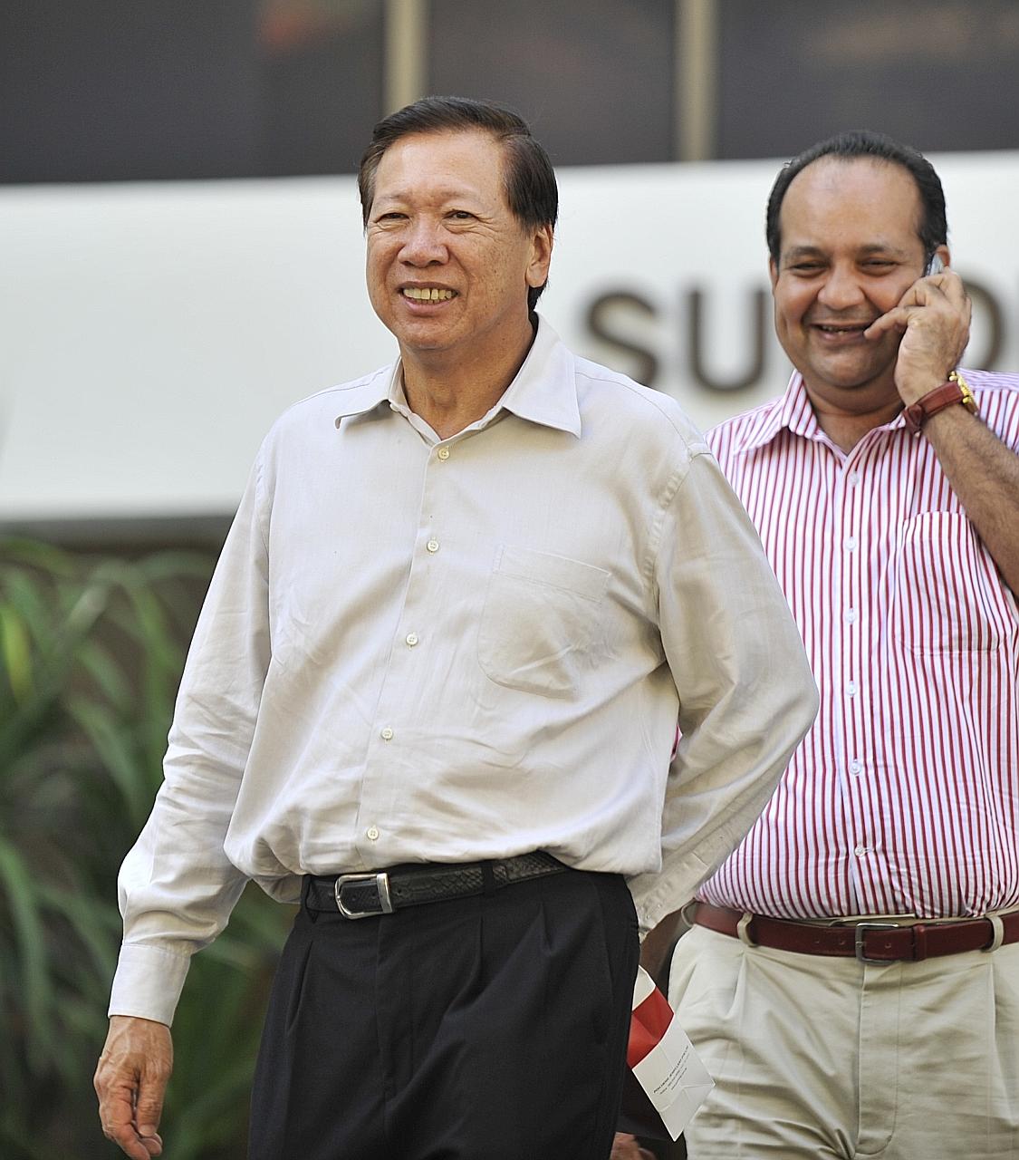 Mr Koh owes the Singapore Swimming Club about $2.26 million. Among other things, he had used club funds to defend a defamation suit. Last month, he was also expelled from the club.