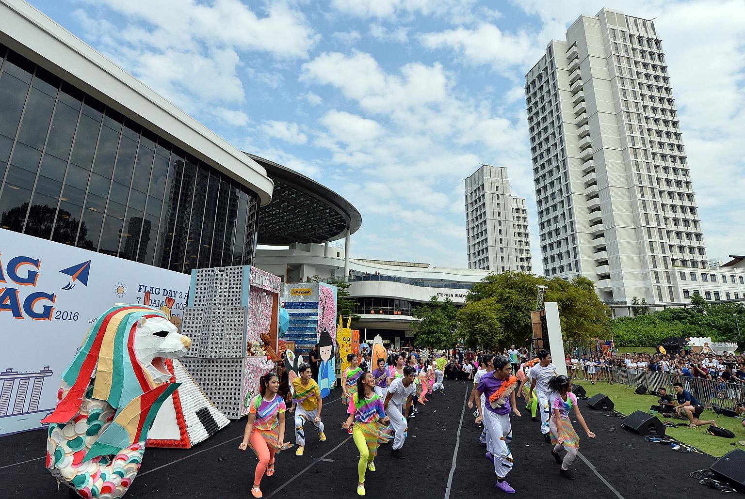 Despite a suspension of all student-organised orientation activities at the National University of Singapore (NUS) over a week ago following reports of sexualised activities, the university's Rag Day concluded successfully yesterday. NUS president Ta