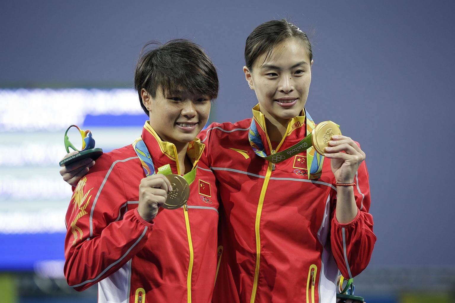Olympics: China's Wu Minxia wins record fifth diving gold | The Straits ...