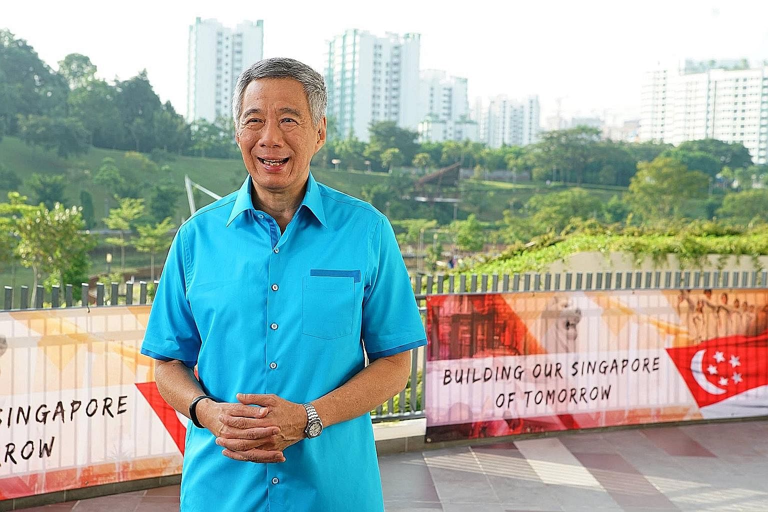 Unity "is more than a warm, fuzzy feeling", says PM Lee, delivering his National Day message from Safra's new Punggol clubhouse. "It's the iron resolve to hold together, despite the challenges, despite the sacrifices we have to make."