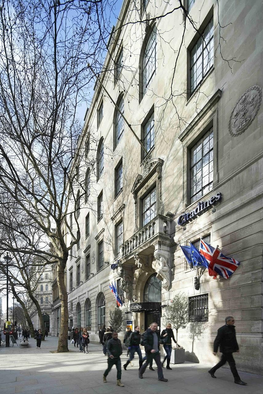 The Ascott, which owns Citadines Trafalgar Square London (above), said it has seen a rise in demand from leisure travellers, due in part to the weaker pound.