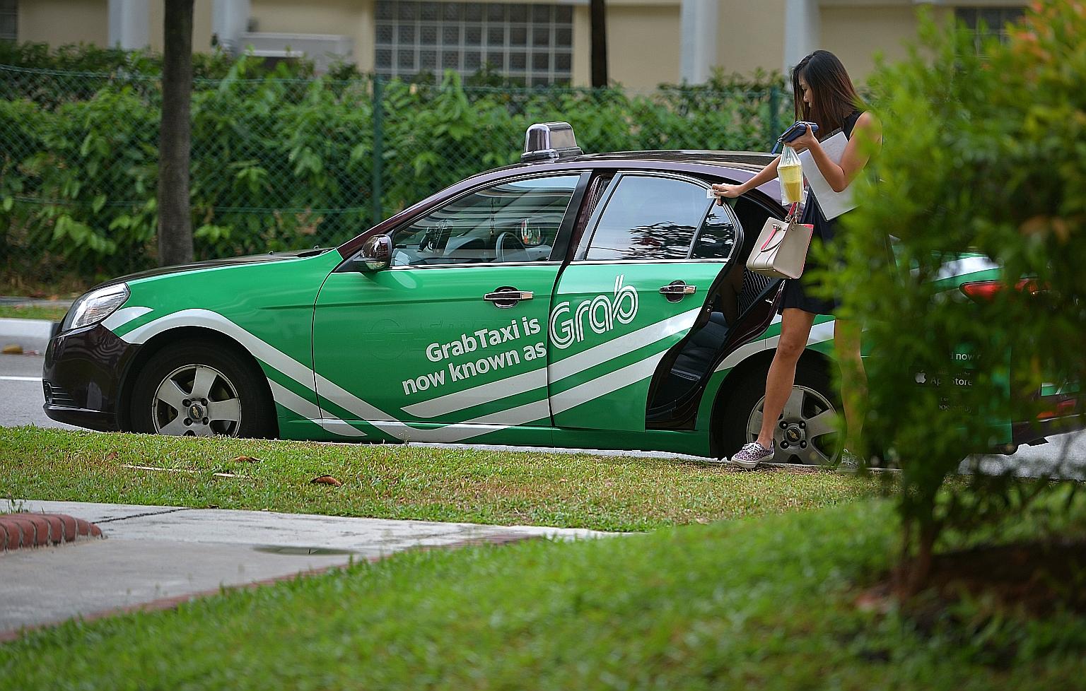 Uber and Grab are going to be disrupted as the next round may see a taxi service using driverless cars, said PM Lee. Singapore will be starting a trial of driverless taxis in one-north next year.