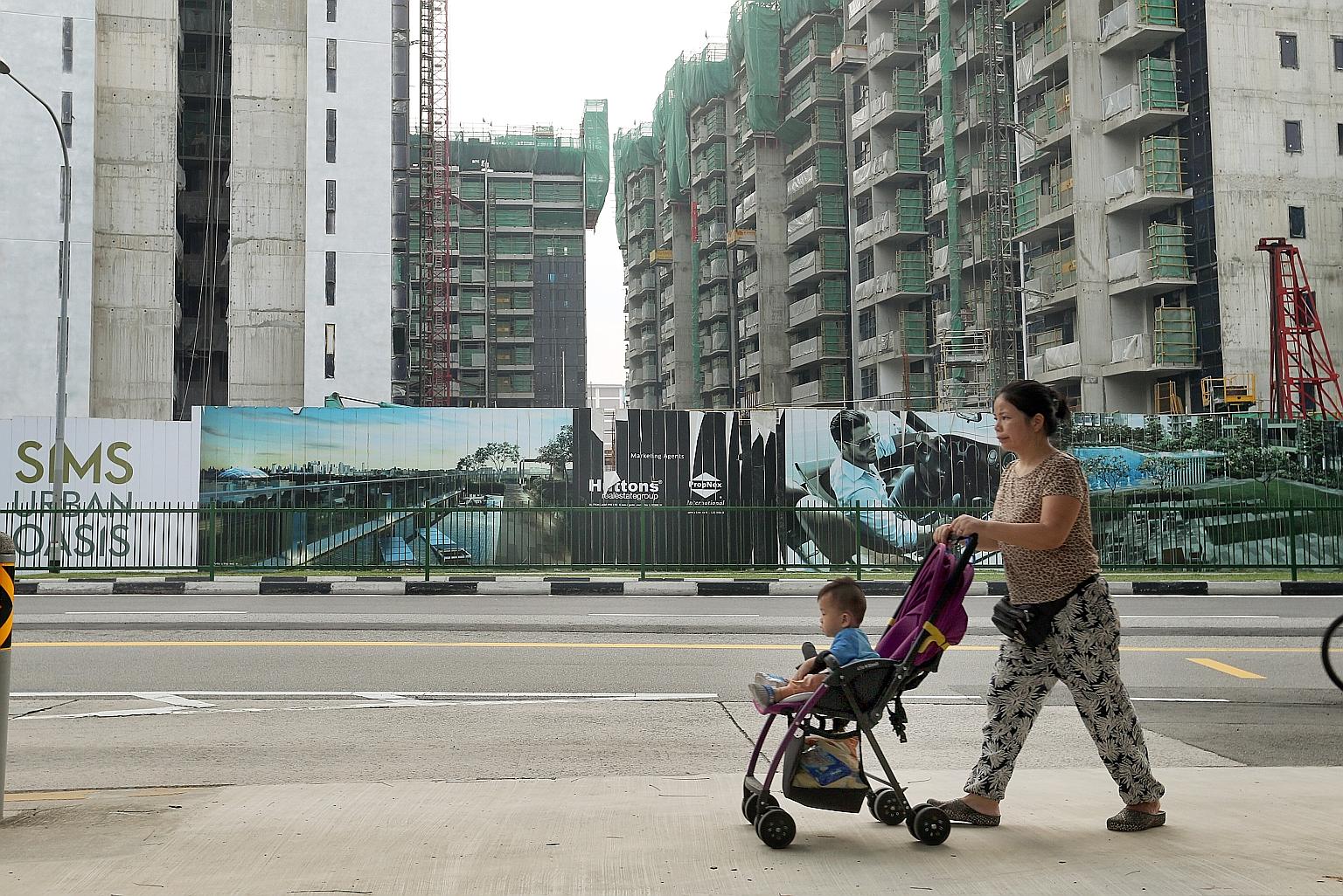 The Sims Urban Oasis condominium worksite was ordered to stop work, and misting and thermal fogging has been conducted.