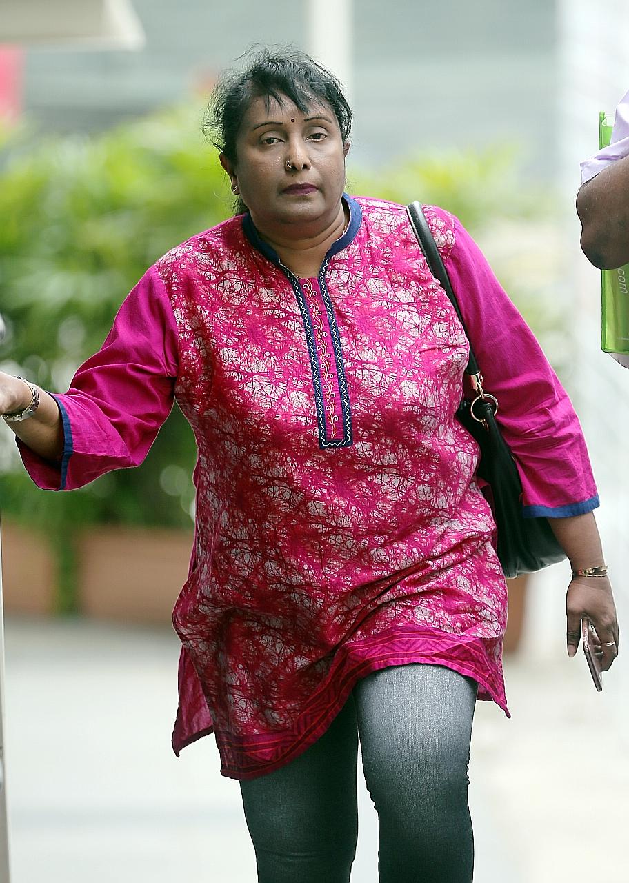 Rajakumari was found guilty yesterday of five charges of causing hurt to her maid between February and March 2012.