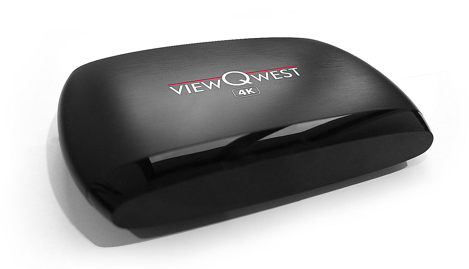 ViewQwest's 4K set-top box gives users access to movie streaming services of providers such as Netflix and Hulu.