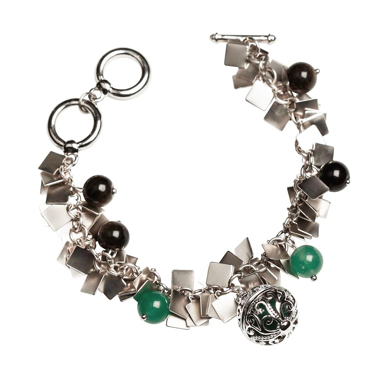 Jewellery maker Trixie Khong has a line of jade necklaces and bracelets featuring filigree lockets that contain beads filled with citronella - a natural oil that repels mosquitoes.