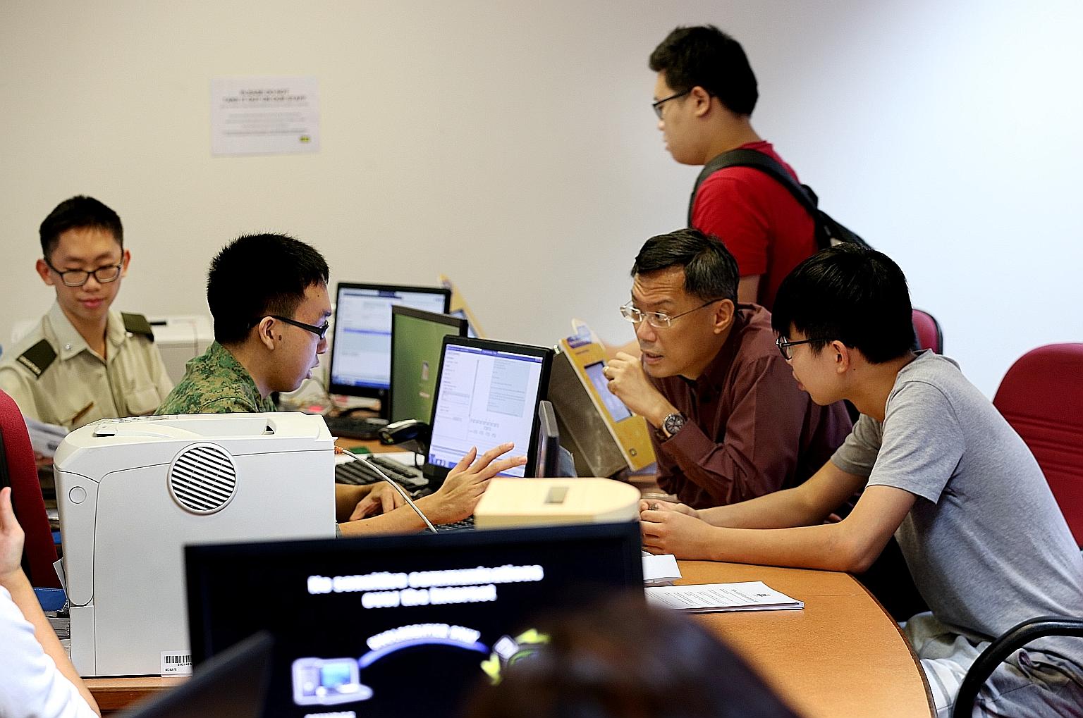 It may have been two to three decades since many dads did their stint, and many things may have changed since, but the general consensus is that their experiences will still be useful for their sons who are to be enlisted.