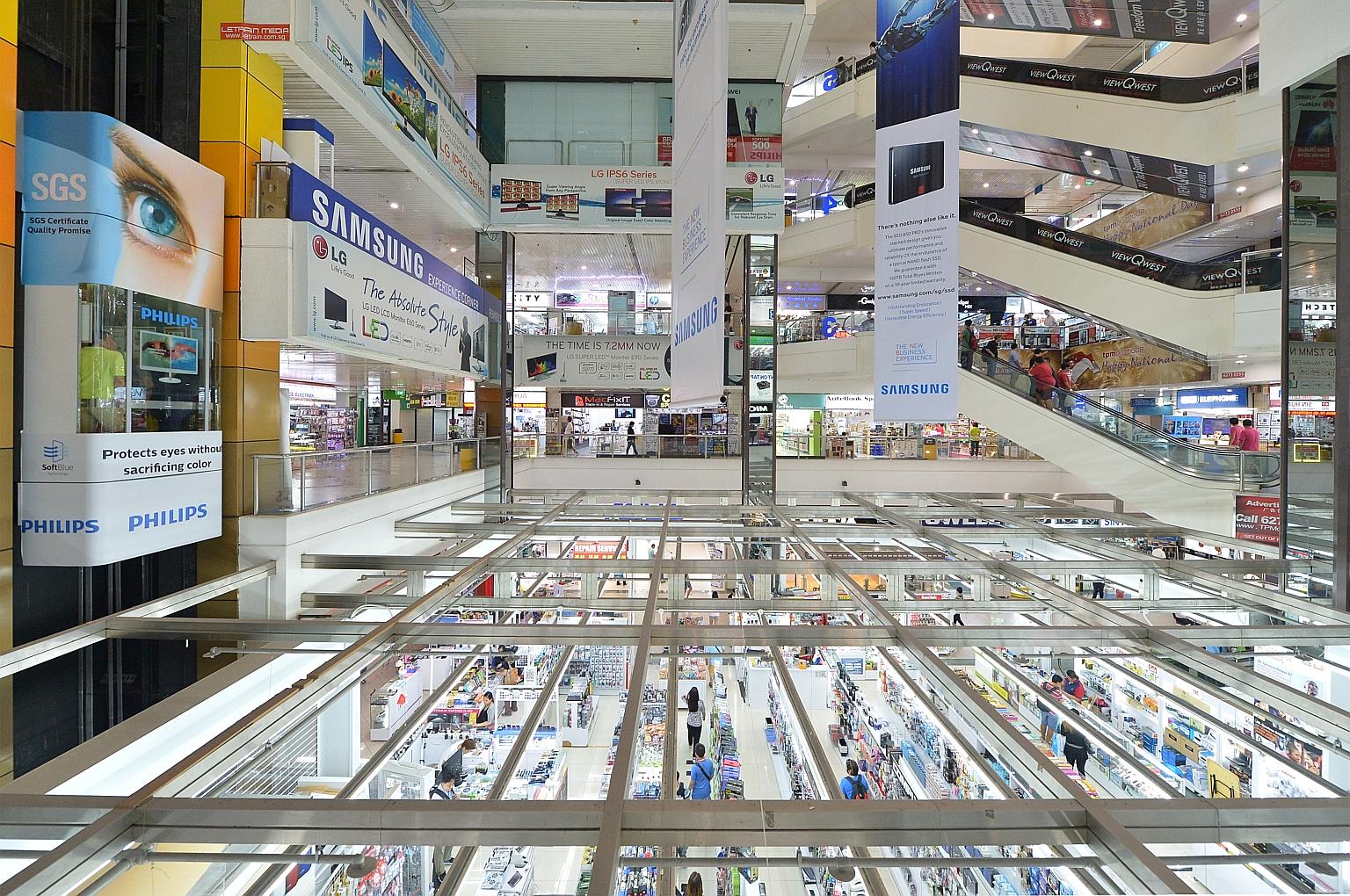 Shops in Sim Lim Square. The amendments to the Consumer Protection (Fair Trading) Act target "black sheep" retailers and are also aimed at preventing a repeat of the Jover Chew saga. The former mobile phone shop owner in Sim Lim Square and his worker