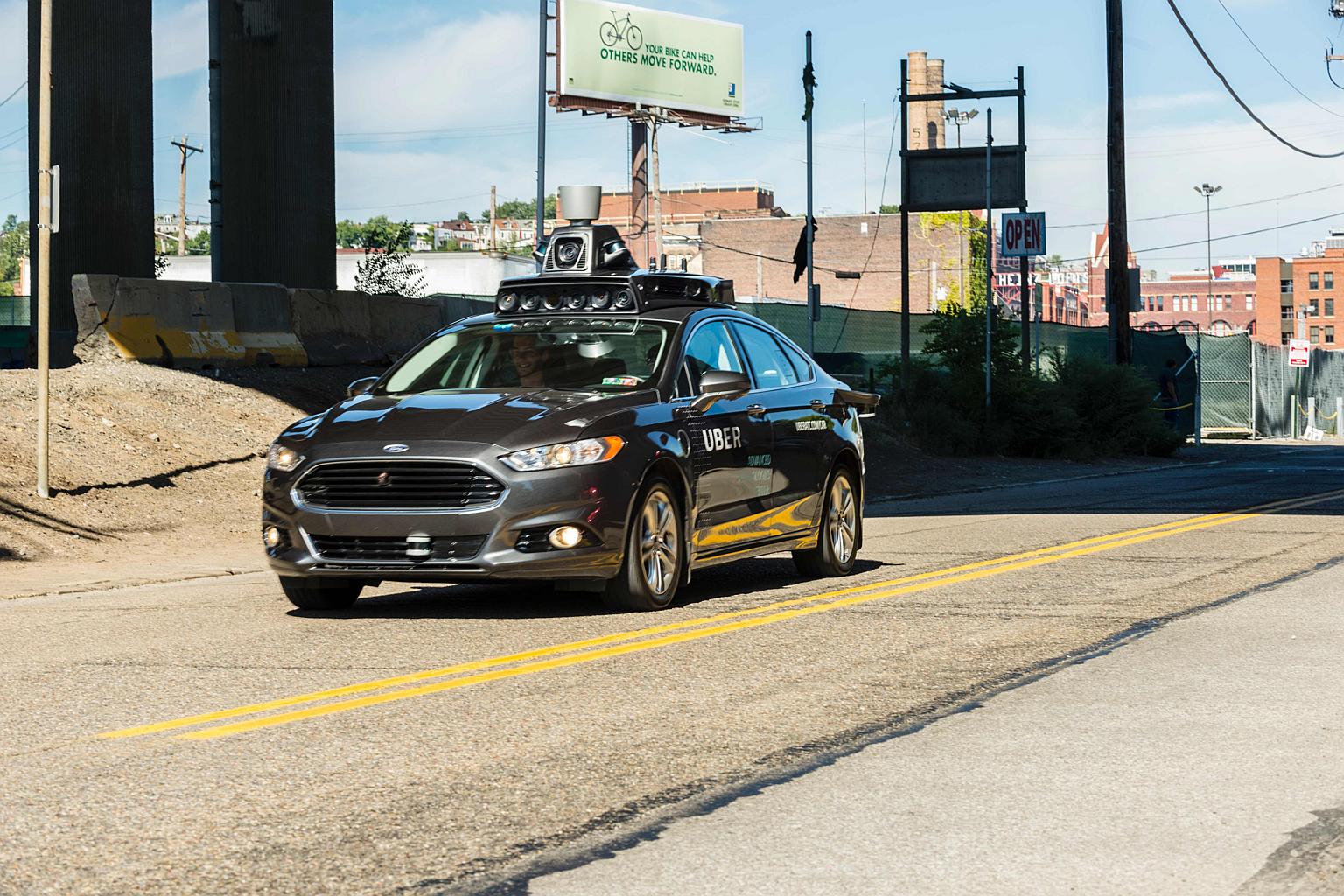 Uber Driver Less Static Uber launches ground-breaking driverless car service | The Straits Times