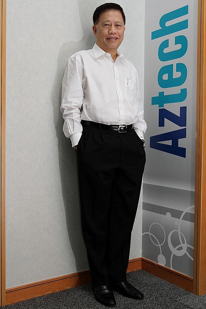 Aztech founder and chief executive Michael Mun said his main reasons for launching the cash offer are thin trading liquidity and the struggle for management flexibility.