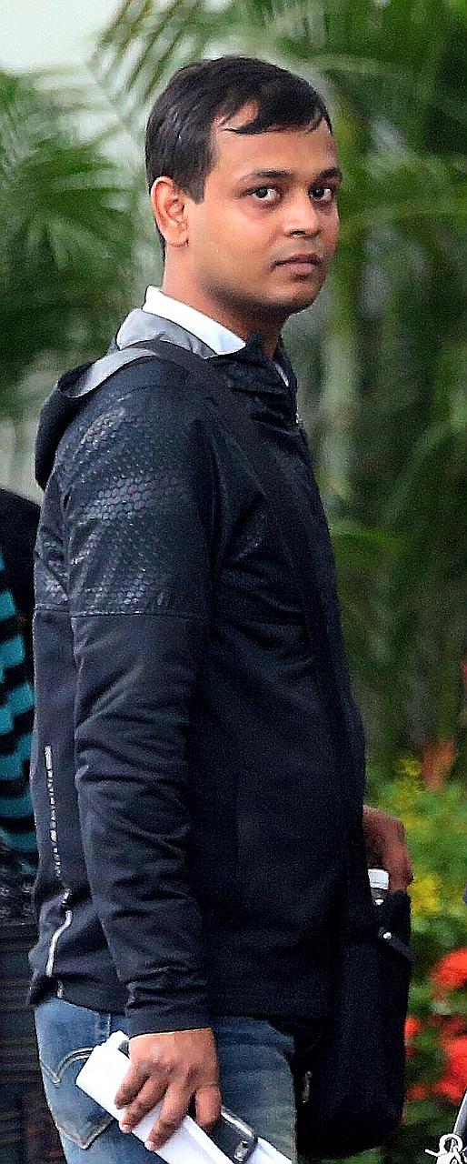 Rakesh allegedly pressured the yoga studio receptionist to message the victim.