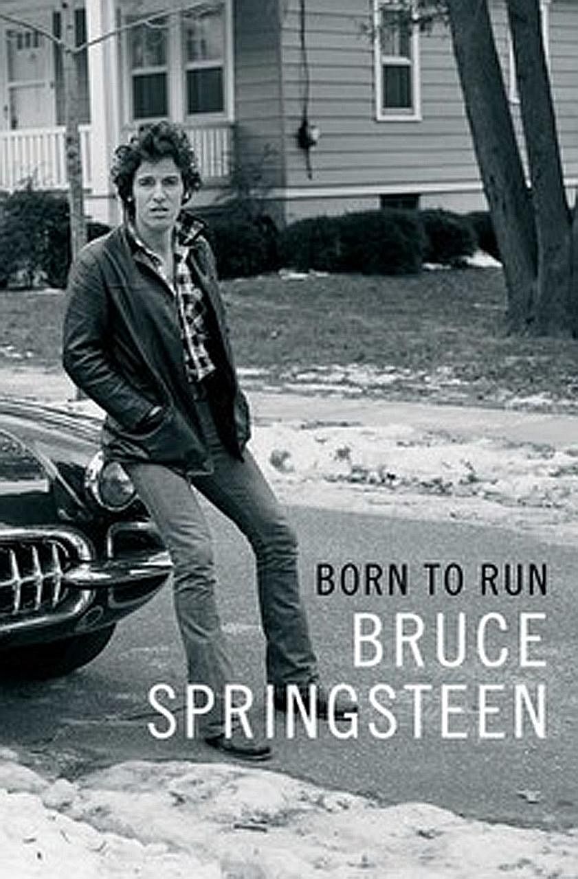 Bruce Springsteen in a 2007 photograph. Judging by early tweets about his memoir, Born To Run (above right), he suffered periodically from serious depression.