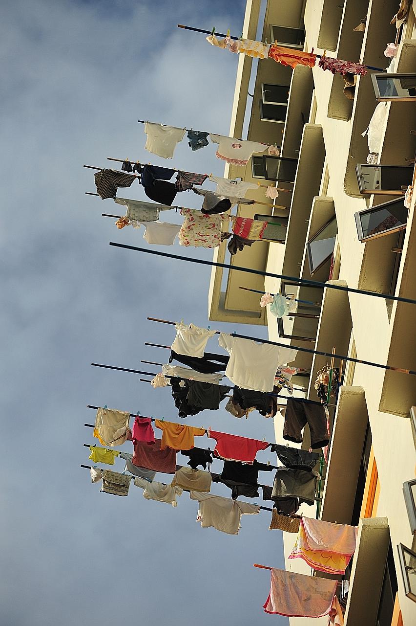 Hdb Racking HDB racking up ideas on safer ways to dry laundry | The Straits Times