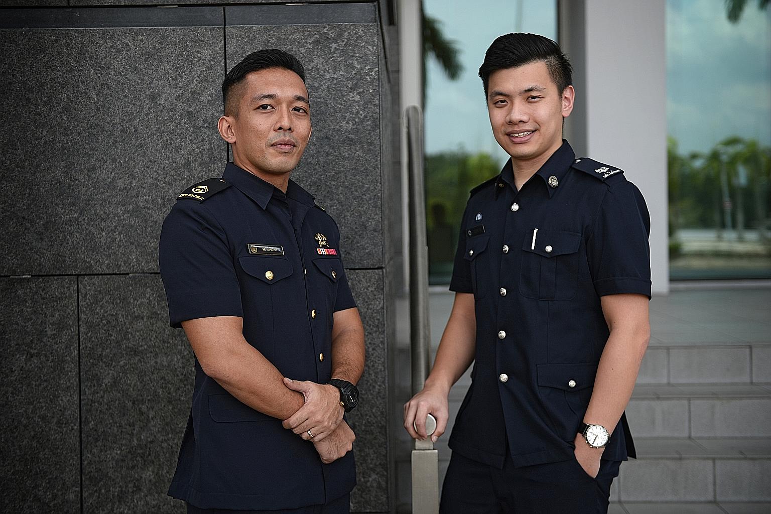 Singapore Civil Defence Force Warrant Officer Mohamad Mahathir Ghazali and his team battled an inferno at the CK Building last month.