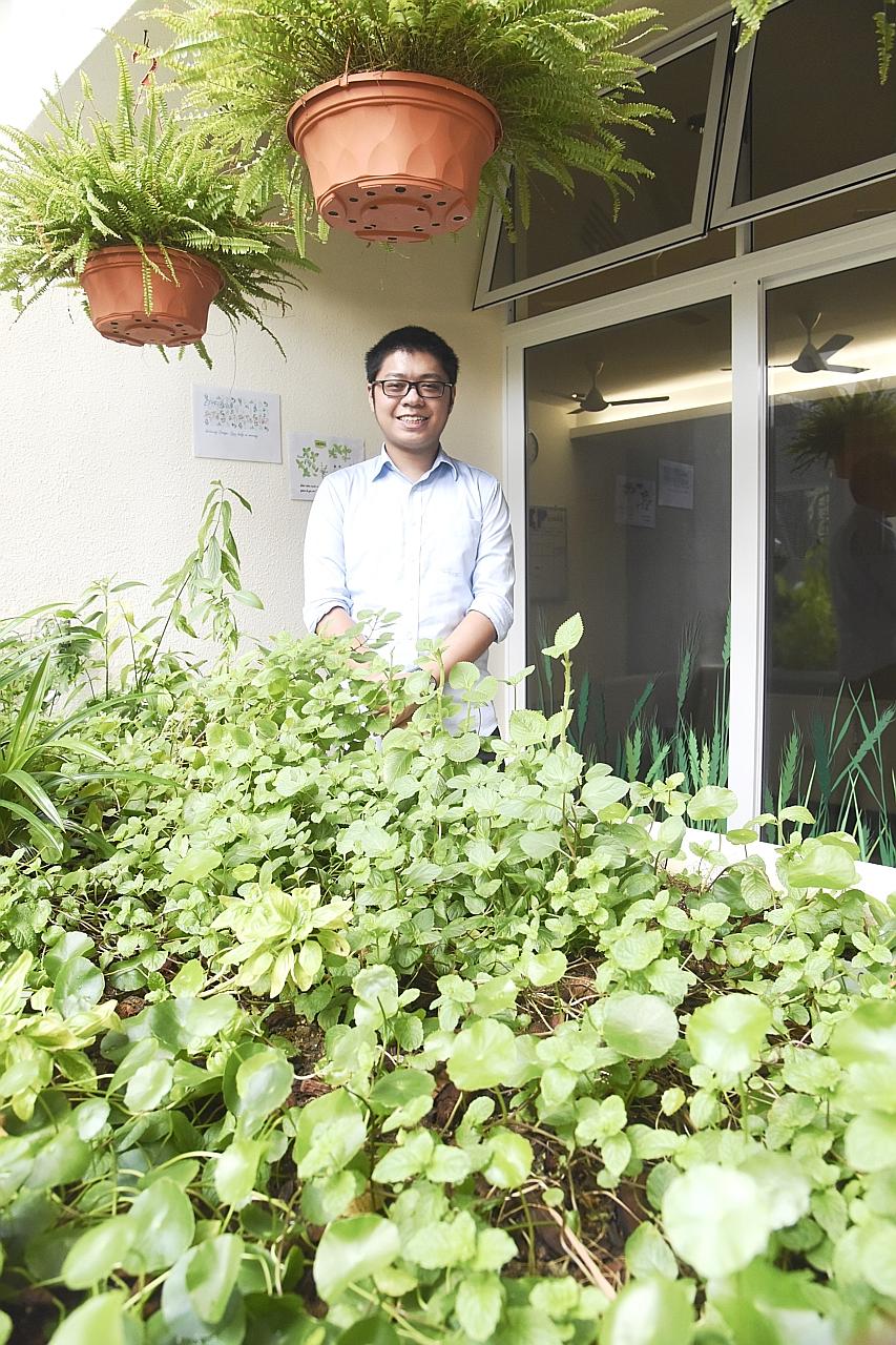 Mr Ng, 22, was diagnosed with schizophrenia at the age of 18. He was referred to the Early Psychosis Intervention Programme (EPIP) at the Institute of Mental Health, where he got better after receiving help. He now works part-time at the EPIP.
