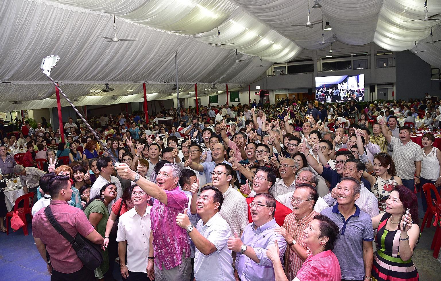 When the Ang Mo Kio Community Centre (CC) started out in 1976, it had only a small space at the void deck of a block of flats. Mr Lim Yok Tiong, who was chairman of the CC's management committee, and his team had to use other spaces, such as nearby s