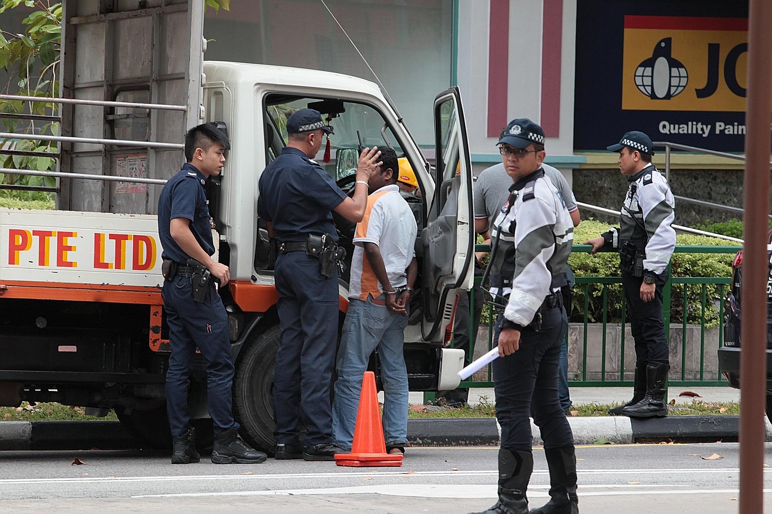 The accident happened near Limbang Shopping Centre. A 30-year-old driver was arrested for causing death due to a rash act.
