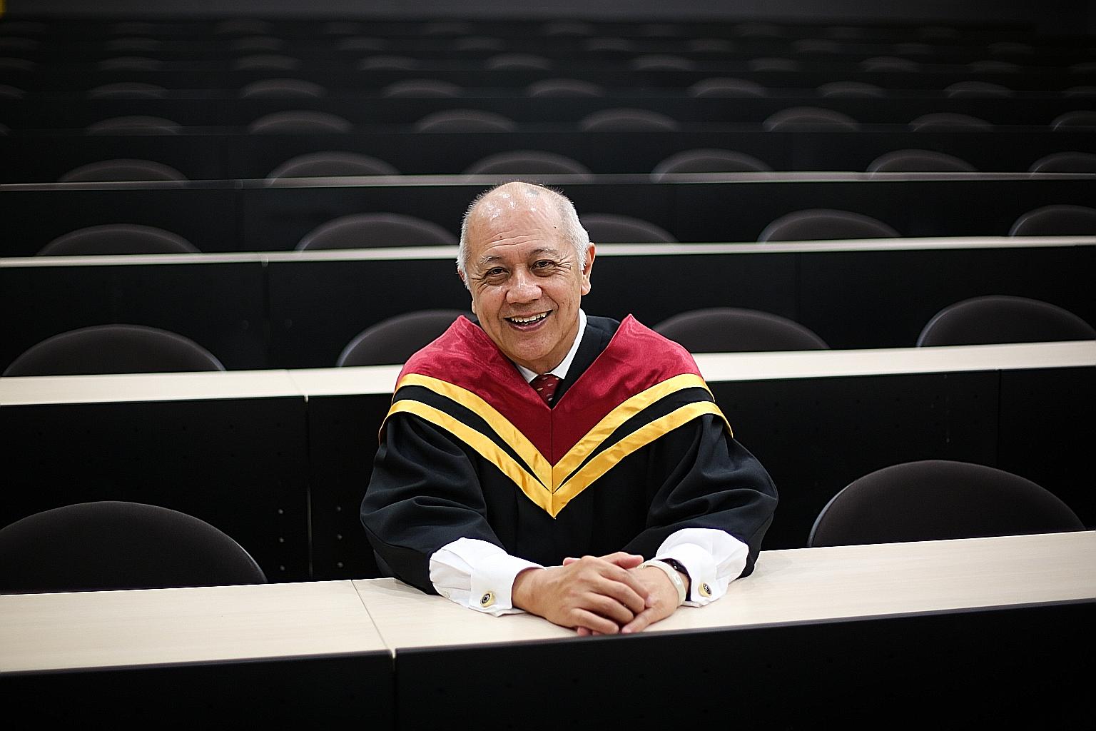 Mr Thia rose to become managing director of big players like Morgan Grenfell (Asia) and Merrill Lynch International Bank. He retired at 42, but became interested in healthcare when he was chairman of Mount Alvernia Hospital.