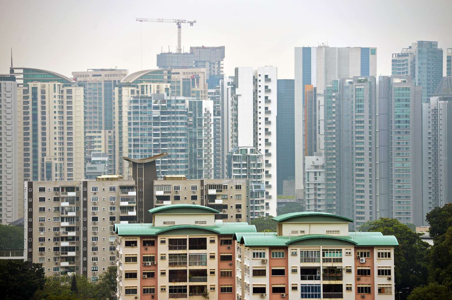 Condominiums in the Orchard Road area on Sept 7, 2016.