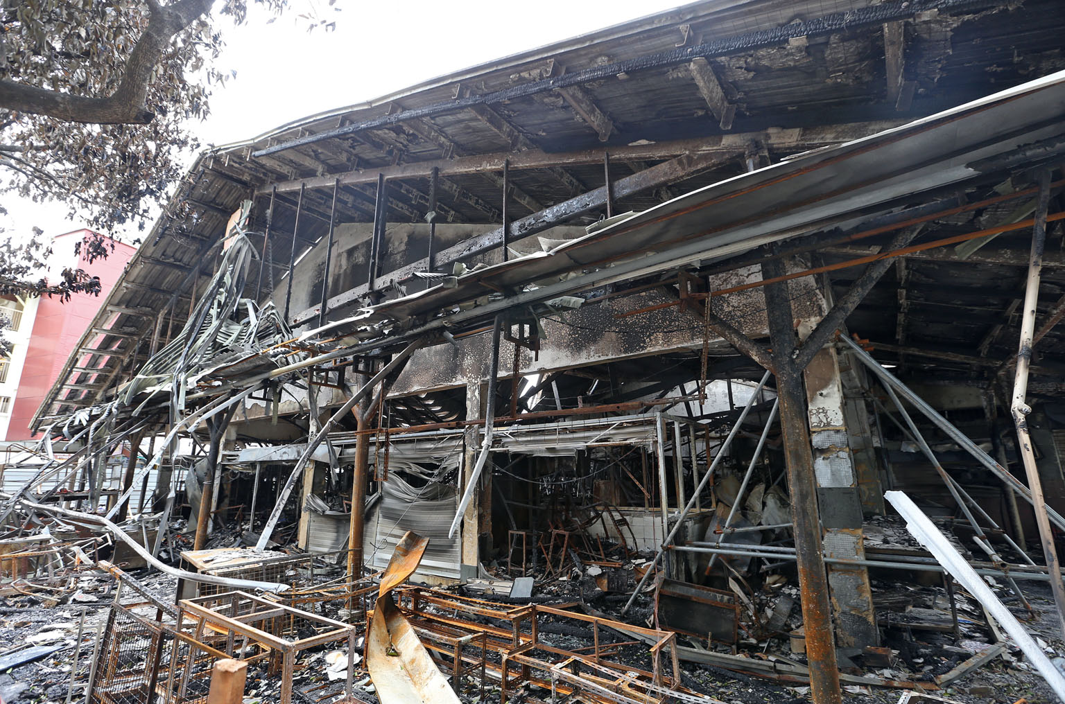 Jurong stallholders affected by fire not keen on relocating | The Straits  Times