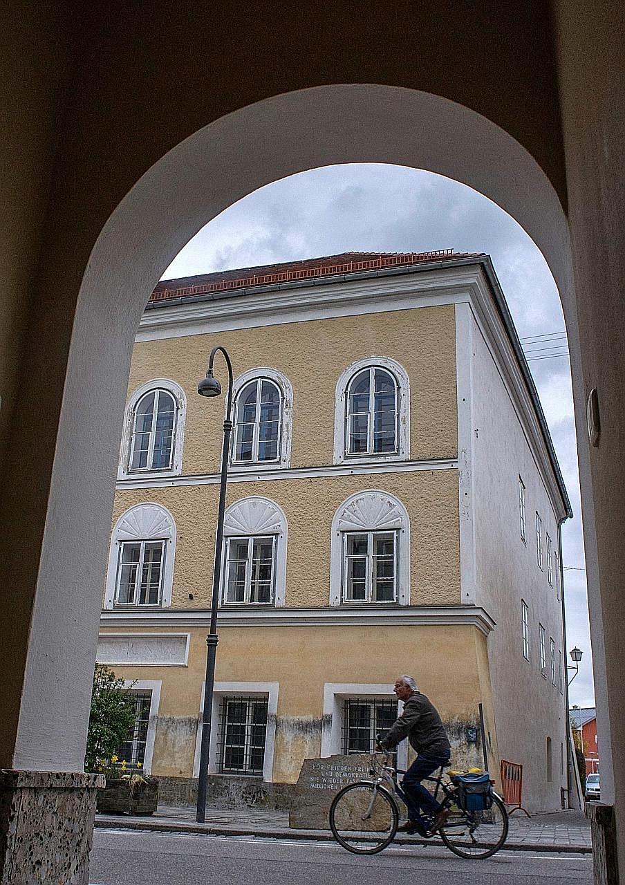 Hitler was born in this house in the town of Braunau am Inn, about 120km east of Munich. The Austrian government may want to tear it down, for fear that it could become a pilgrimage site for neo-Nazis.