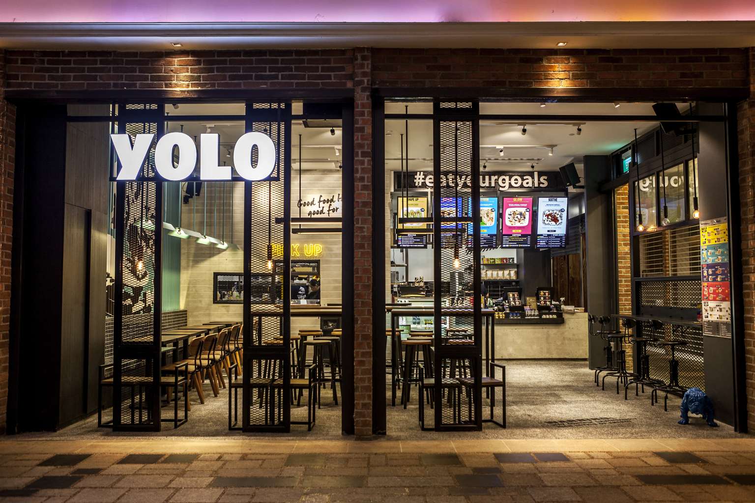 Gym food for the healthy at YOLO | The Straits Times