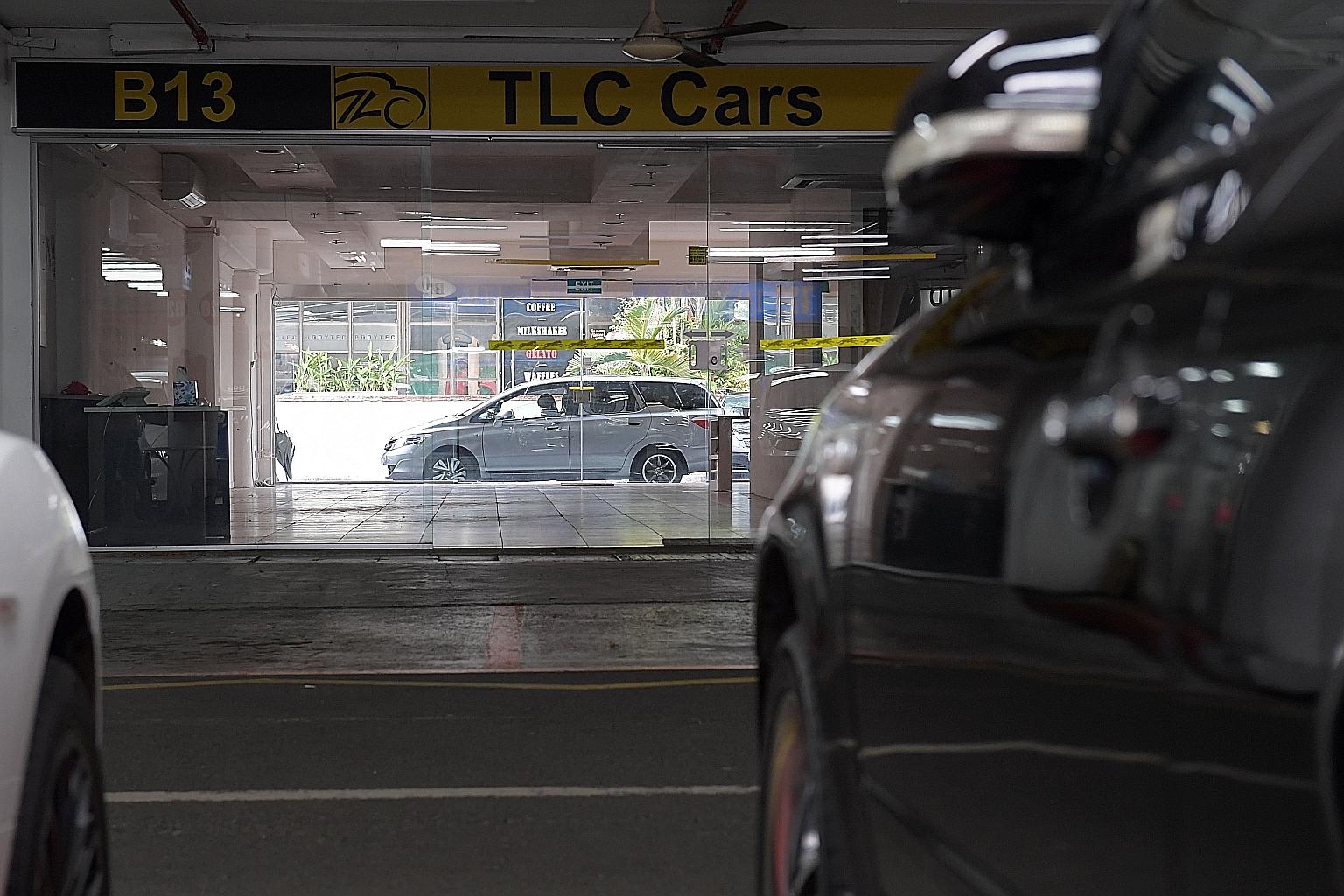 TLC's vacant unit in Turf Club Road. The parallel importer has closed its doors, leaving customers in the lurch, still waiting for their vehicles after placing deposits. Barely a month ago, Exodus Global did the same thing.