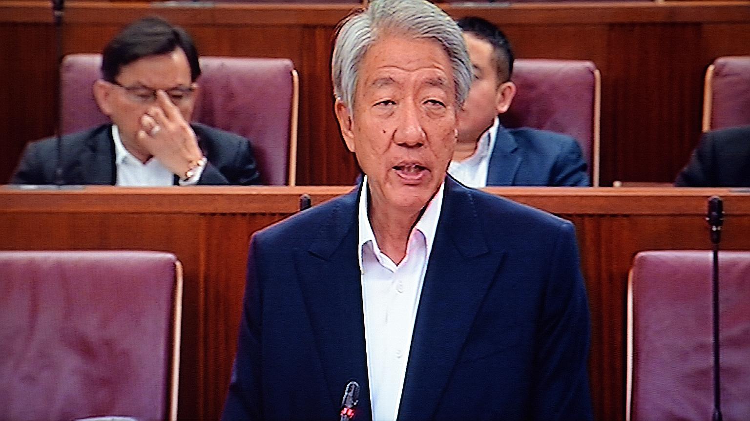 DPM Teo said the revised framework "seeks to achieve a more workable balance", adding that finding a balance was ultimately a matter of judgment.