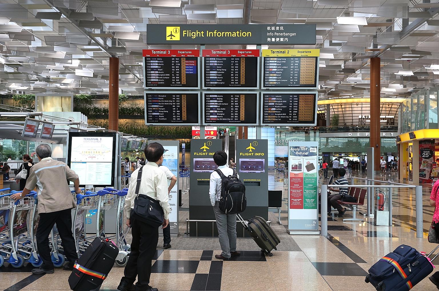 About 90 flights a week, offering more than 8,000 weekly one-way seats from Singapore to 10 Asian cities, will be added progressively from now until the end of the year. About two-thirds of the new capacity is on routes to China and India.