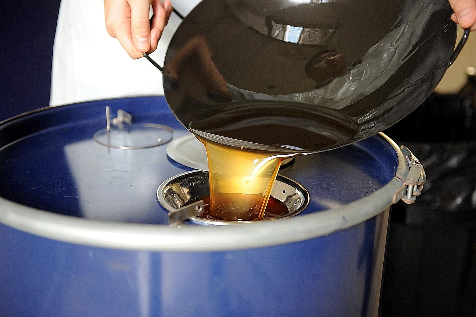 Reusing cooking oil over and over could expose you to harmful chemicals.